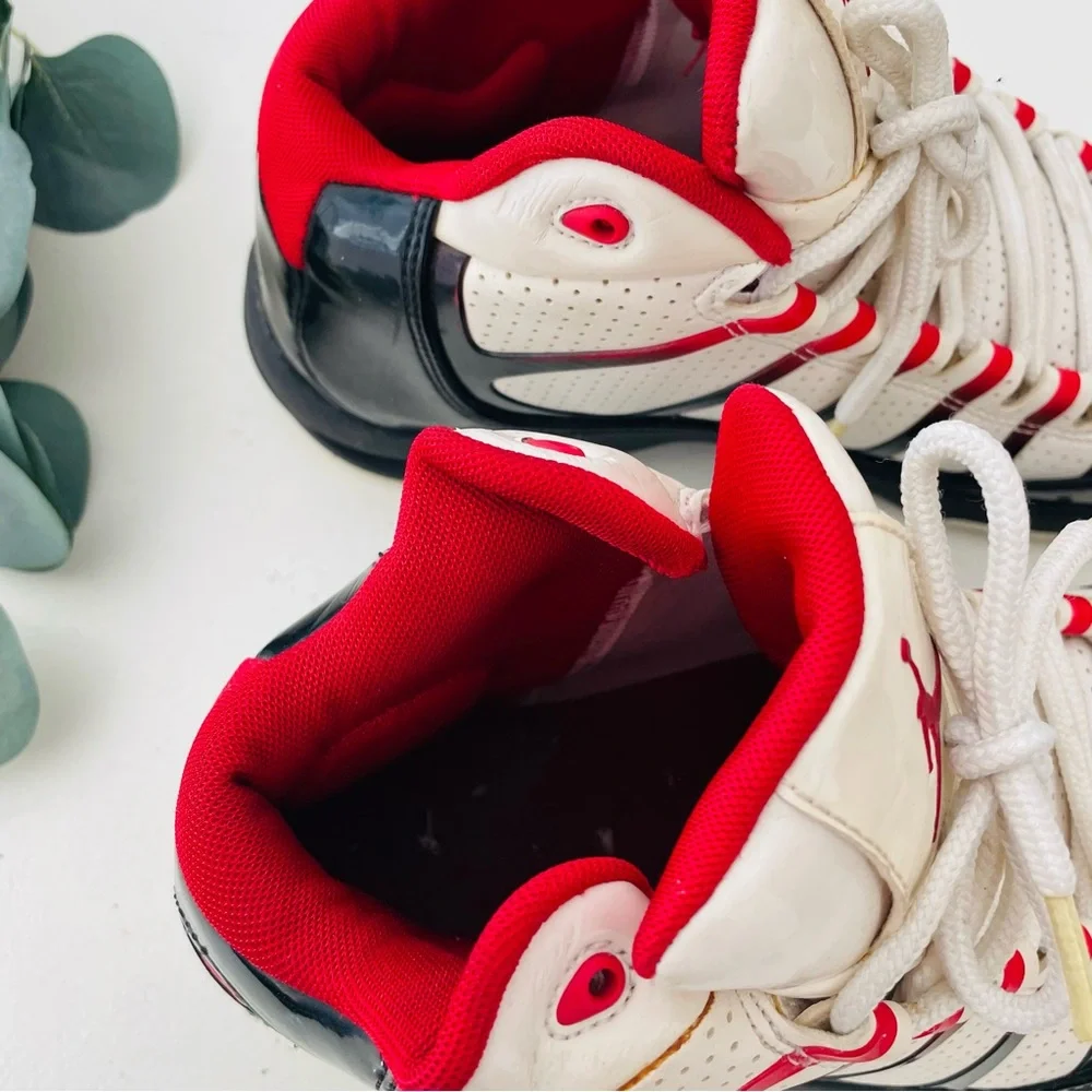 Air Jordan Play In These White Varsity Red Sneakers